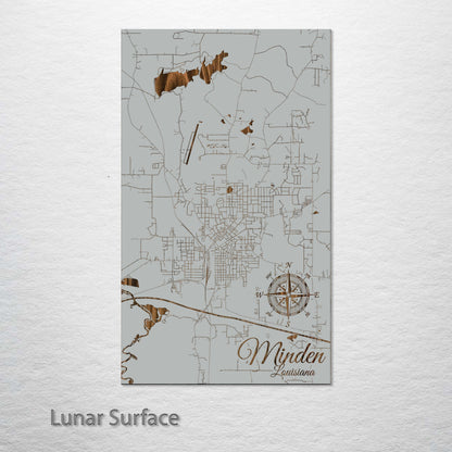 Minden, Louisiana Street Map