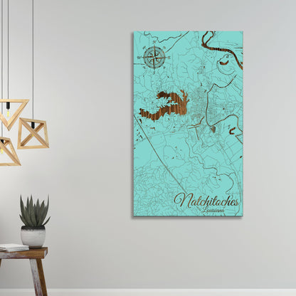 Natchitoches, Louisiana Street Map