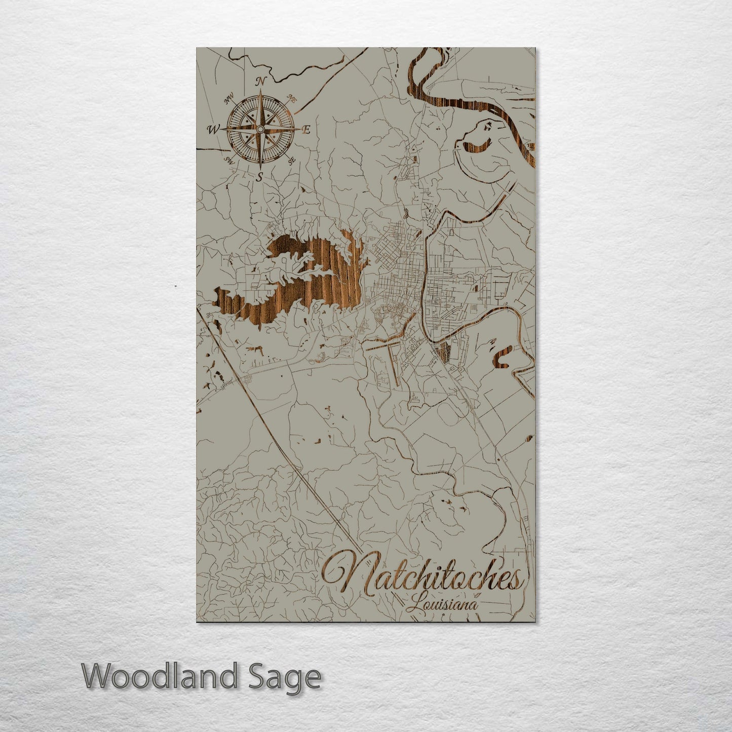 Natchitoches, Louisiana Street Map