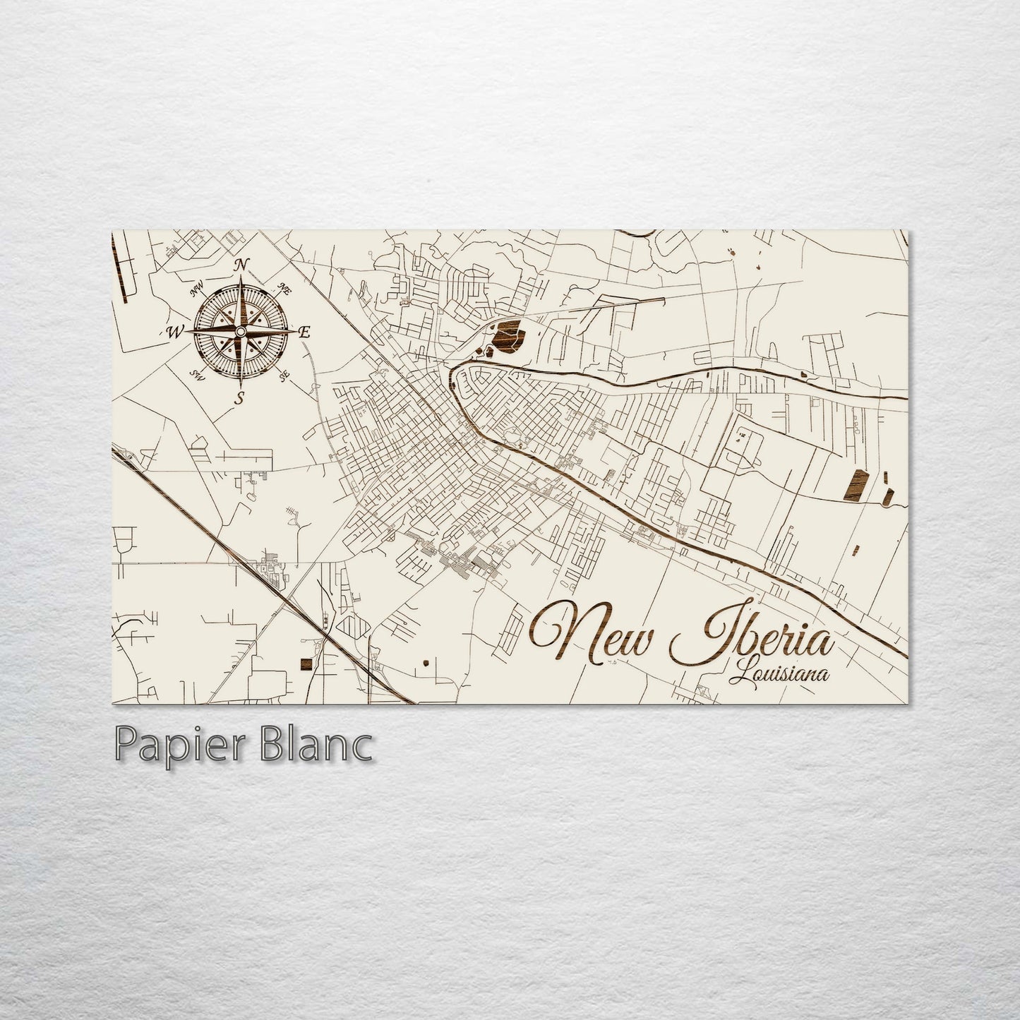 New Iberia, Louisiana Street Map