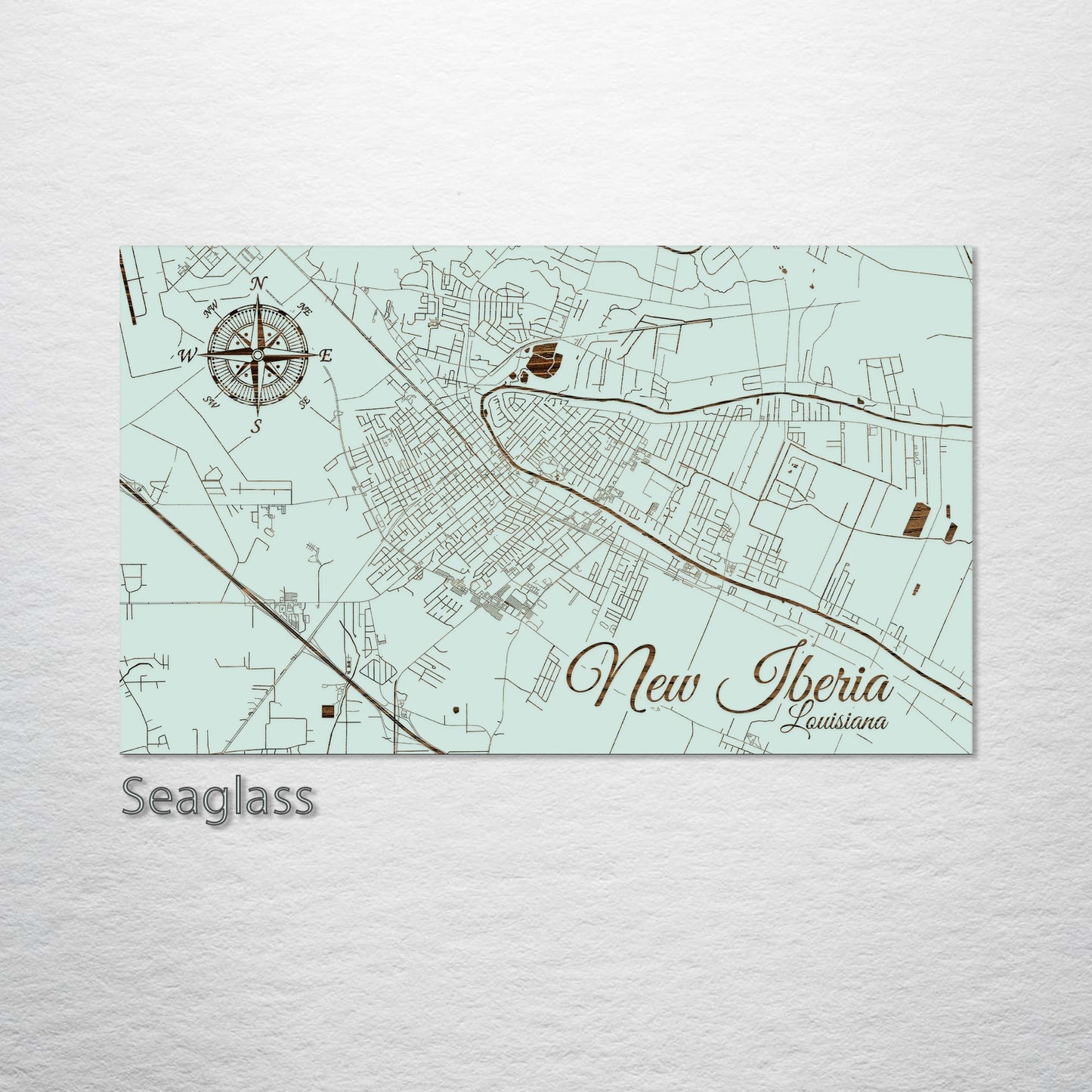 New Iberia, Louisiana Street Map