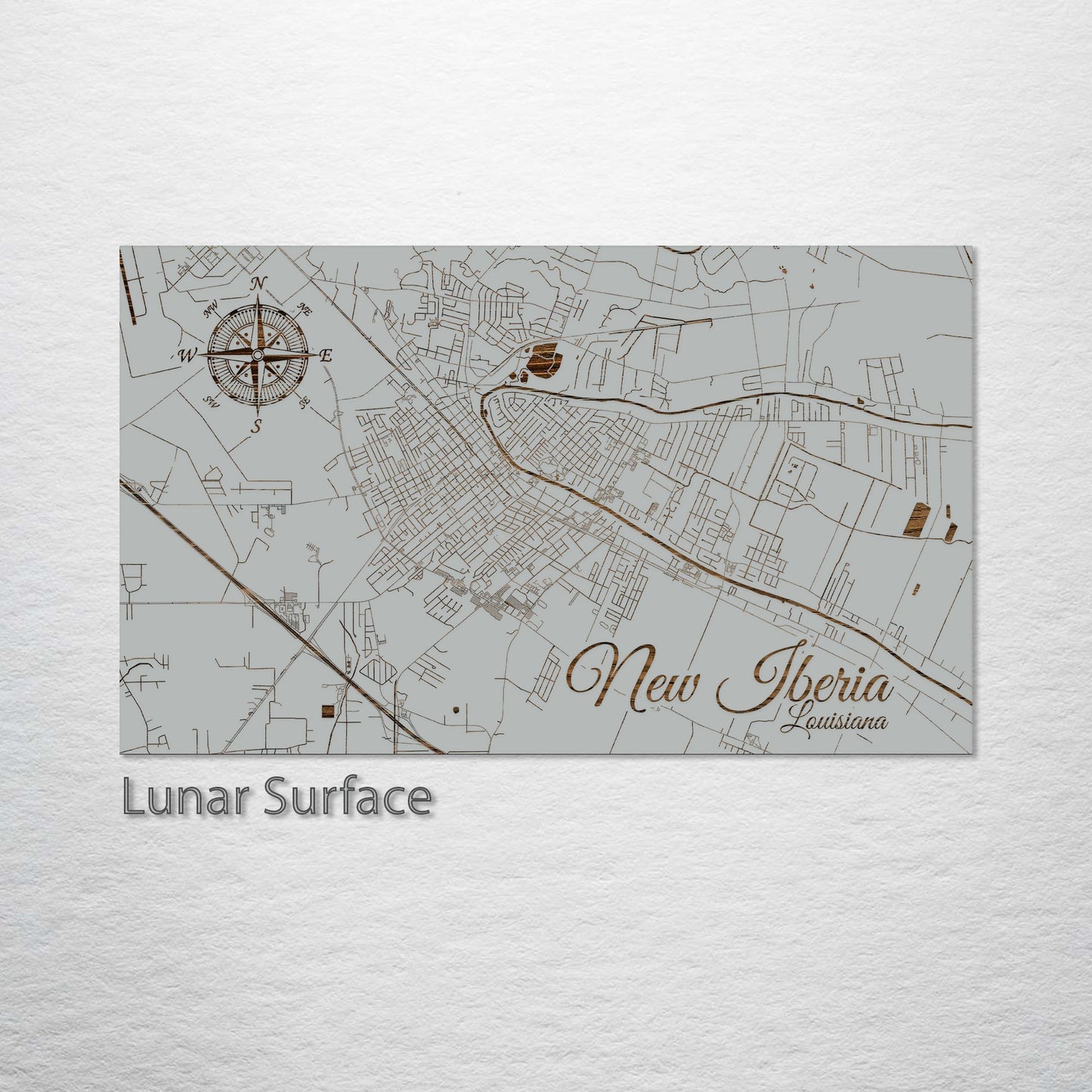 New Iberia, Louisiana Street Map