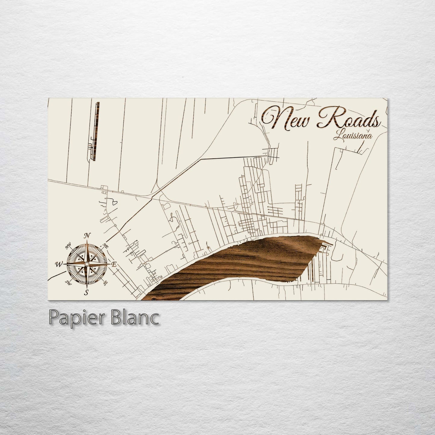 New Roads, Louisiana Street Map