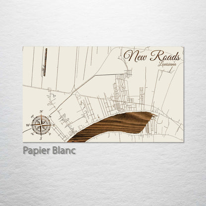 New Roads, Louisiana Street Map