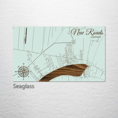 New Roads, Louisiana Street Map