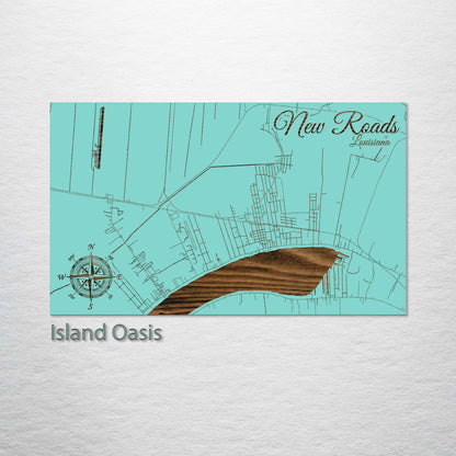 New Roads, Louisiana Street Map