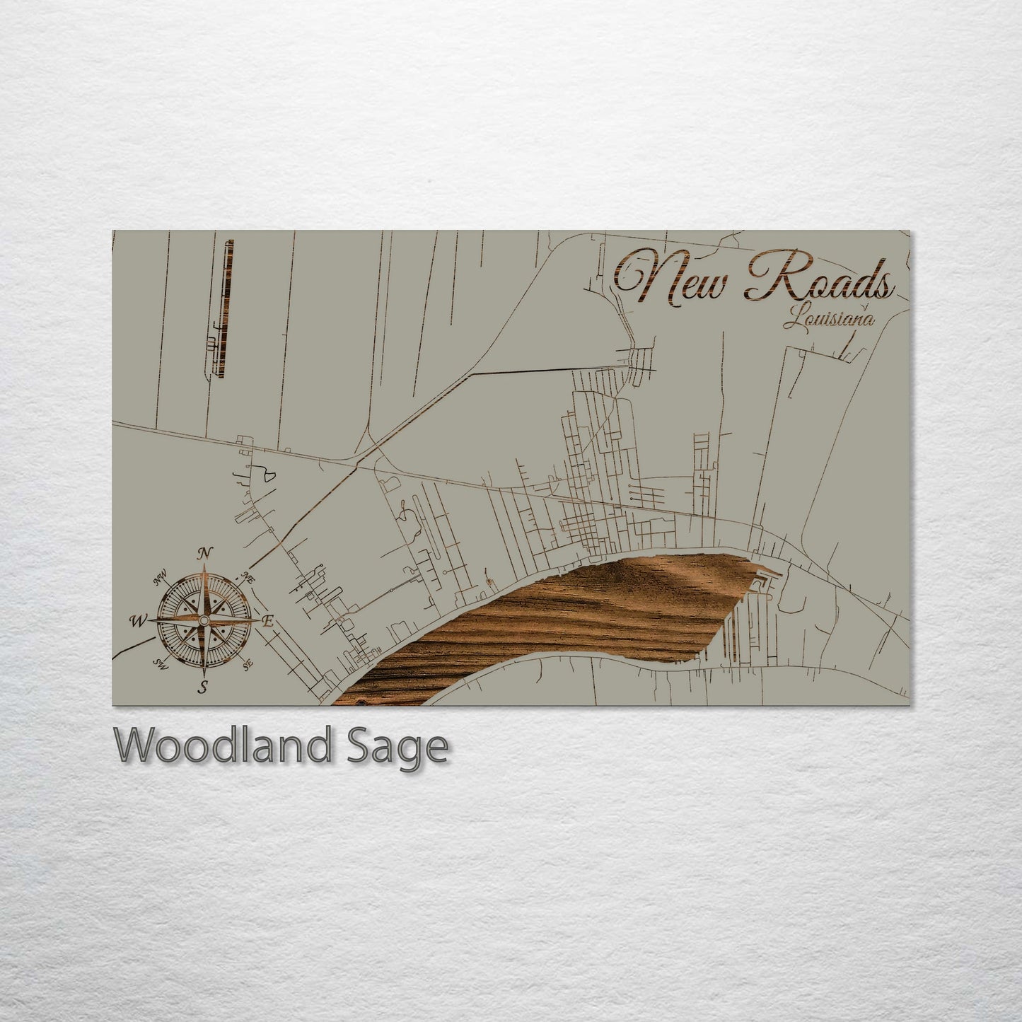 New Roads, Louisiana Street Map