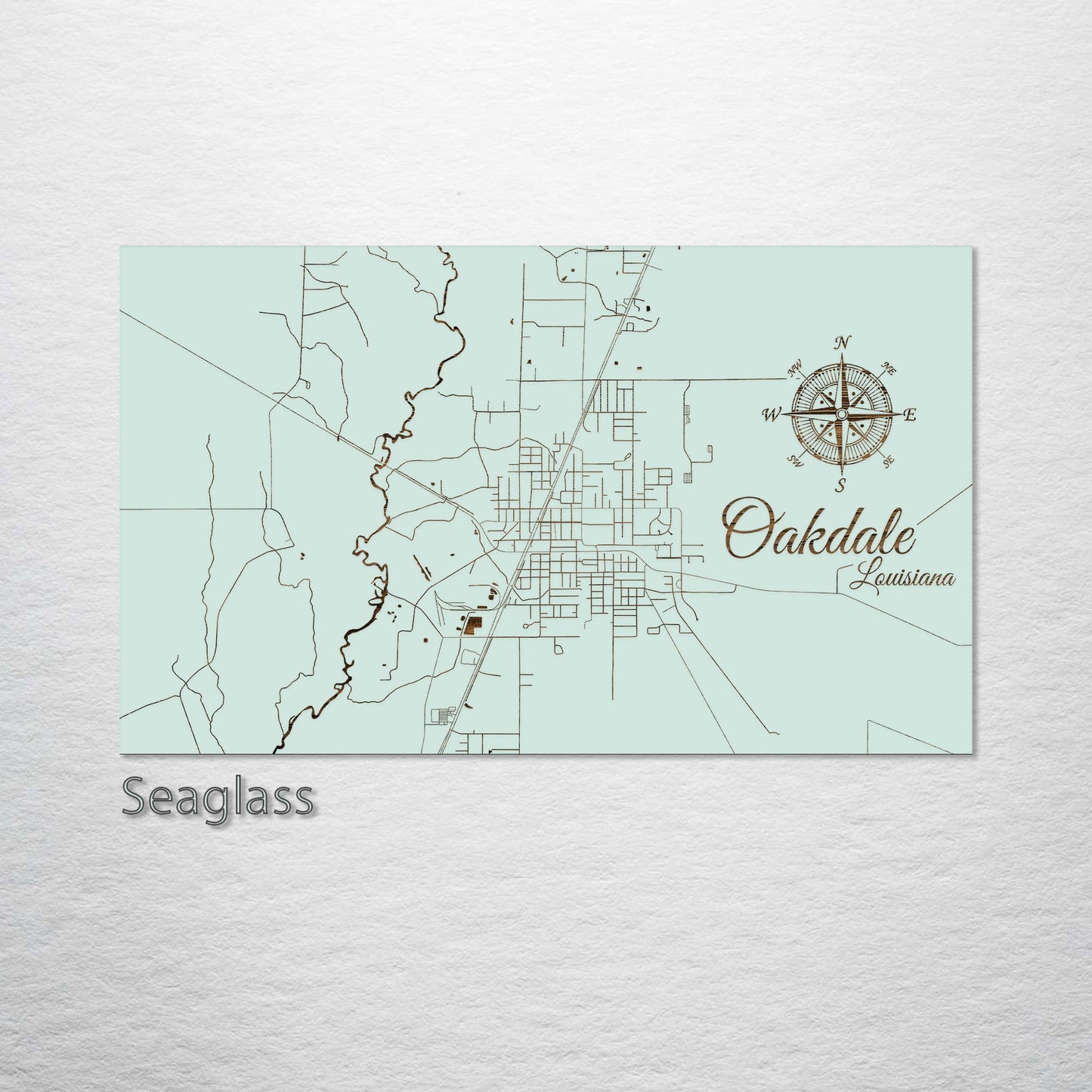 Oakdale, Louisiana Street Map