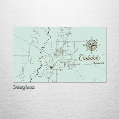 Oakdale, Louisiana Street Map