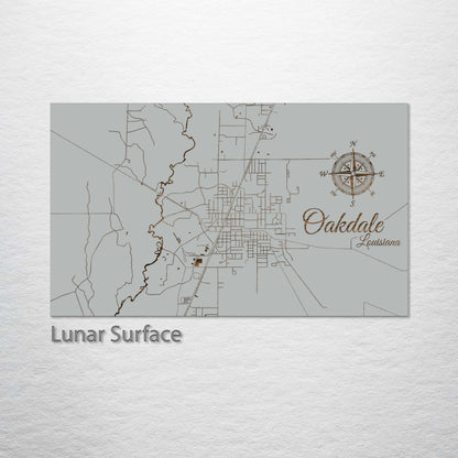 Oakdale, Louisiana Street Map