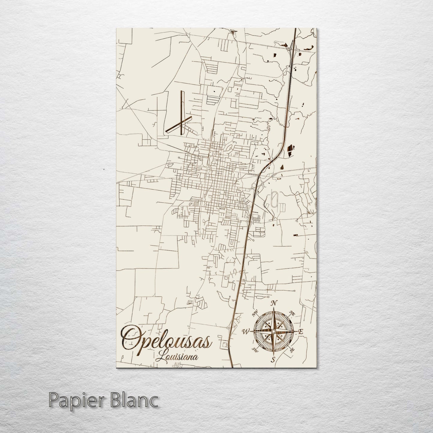 Opelousas, Louisiana Street Map