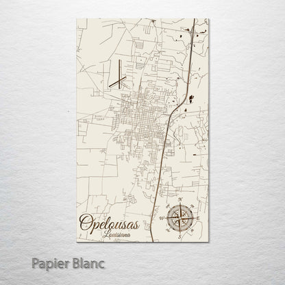 Opelousas, Louisiana Street Map