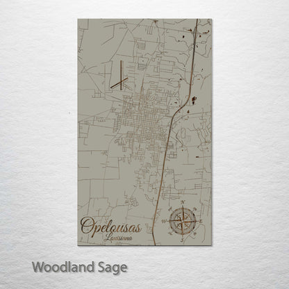 Opelousas, Louisiana Street Map