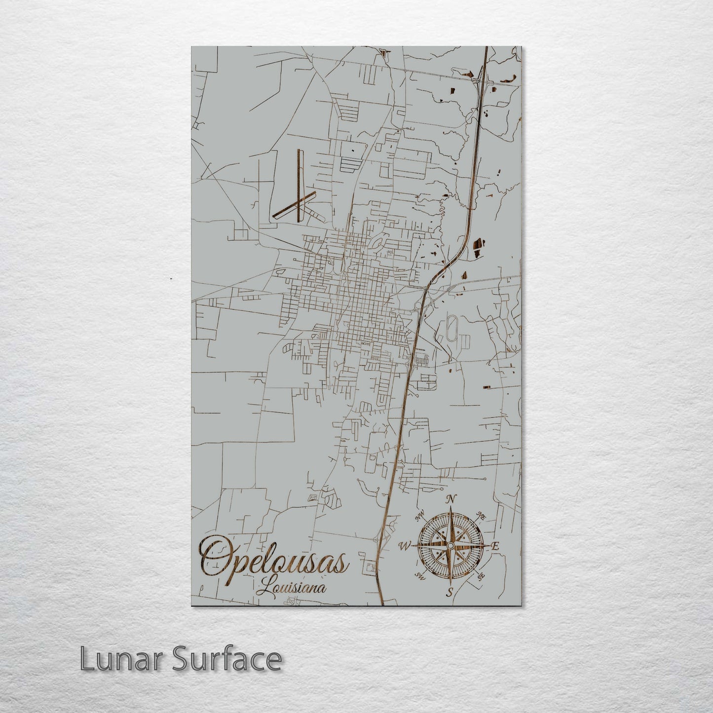 Opelousas, Louisiana Street Map