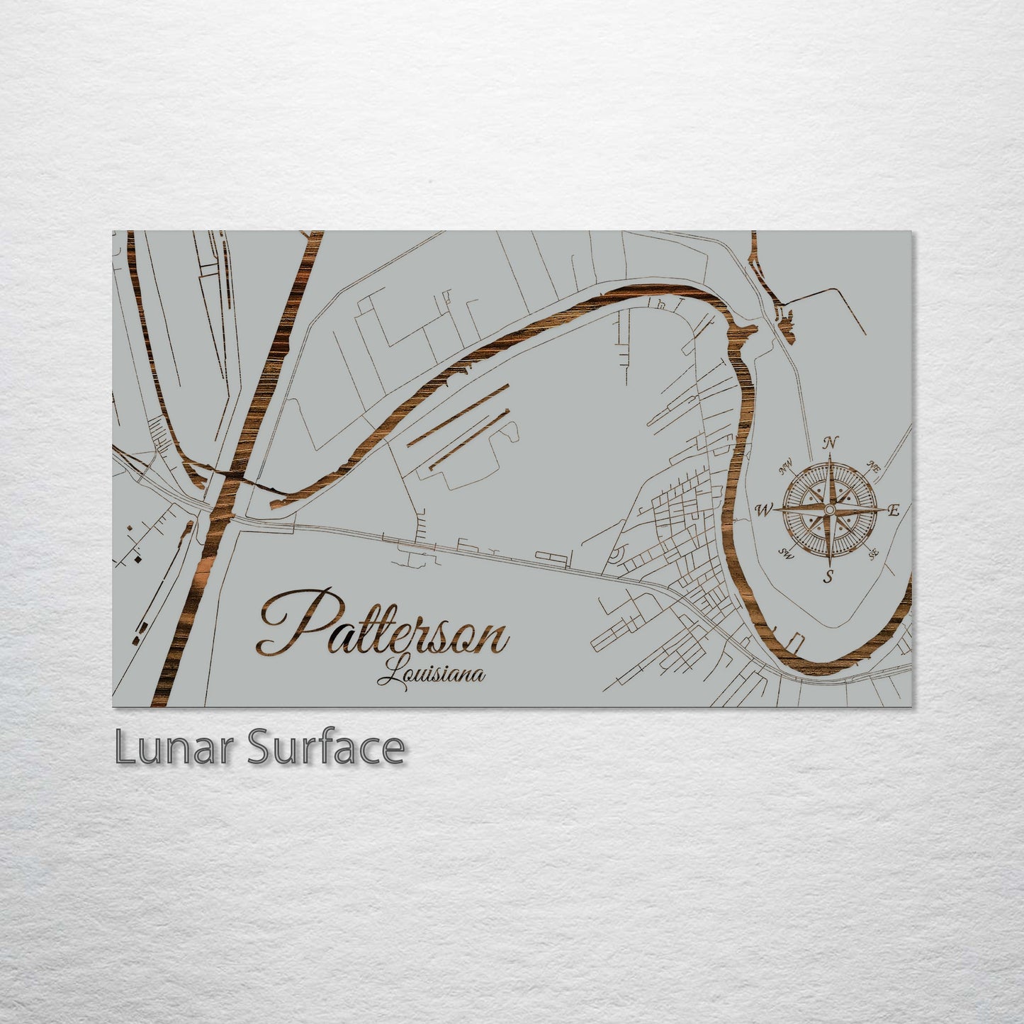 Patterson, Louisiana Street Map