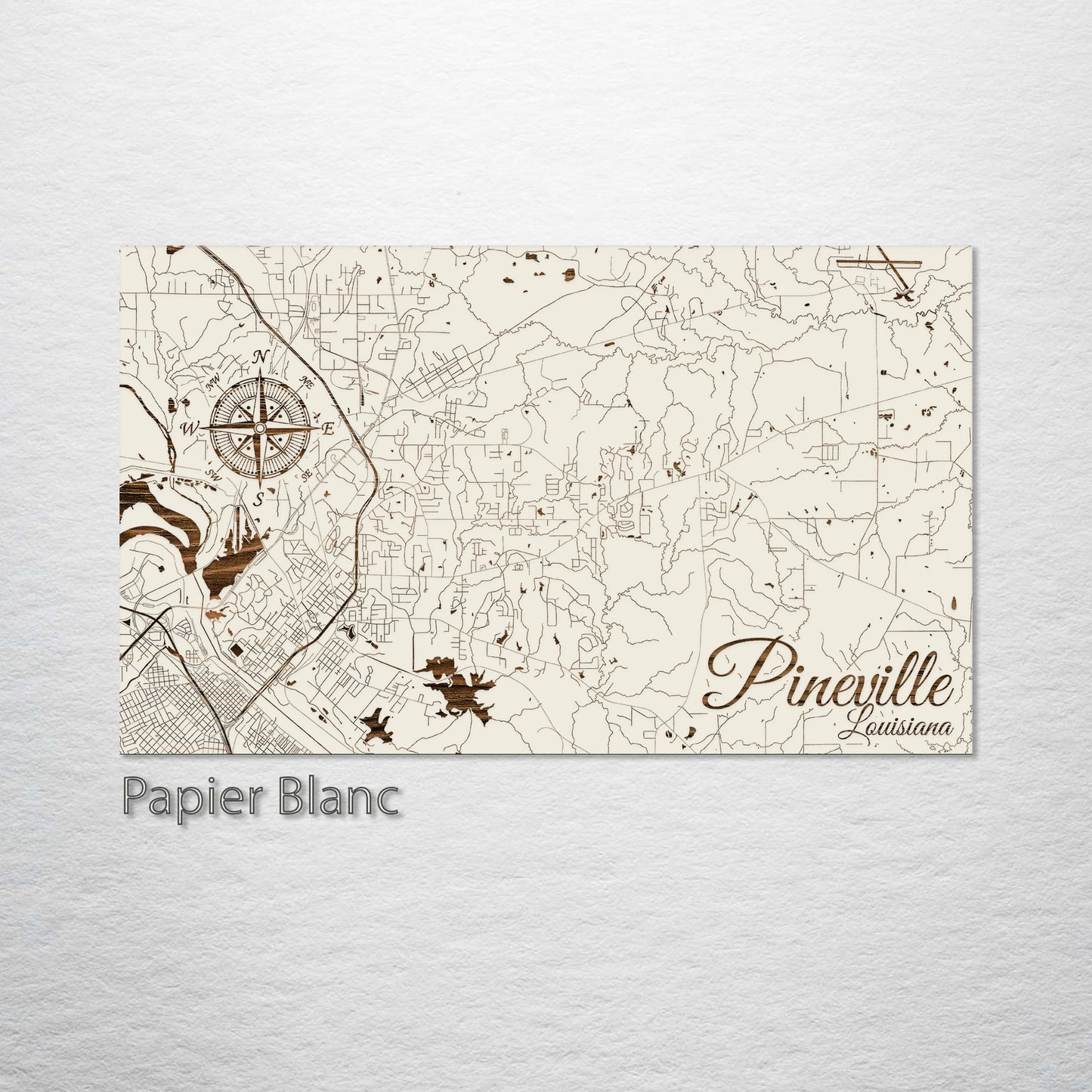 Pineville, Louisiana Street Map