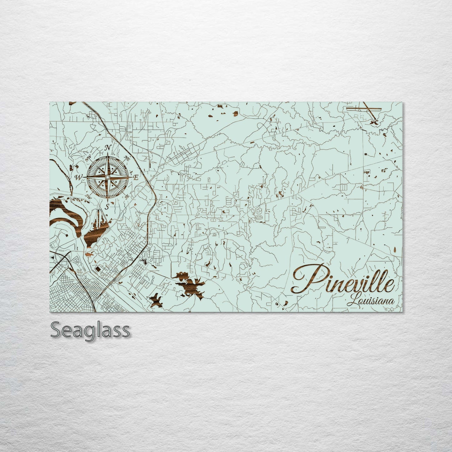 Pineville, Louisiana Street Map