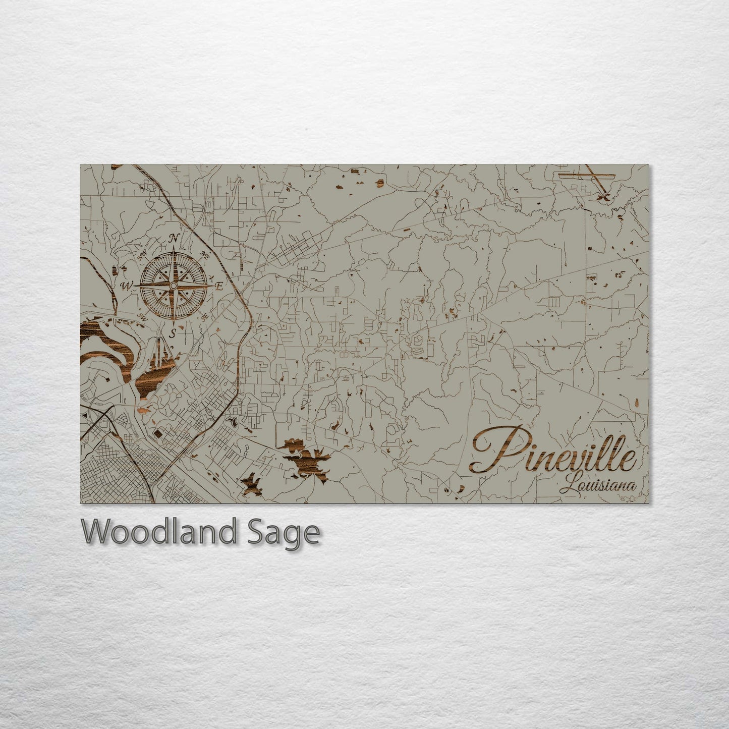 Pineville, Louisiana Street Map