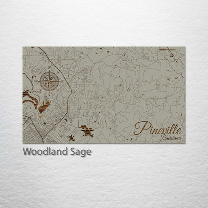 Pineville, Louisiana Street Map