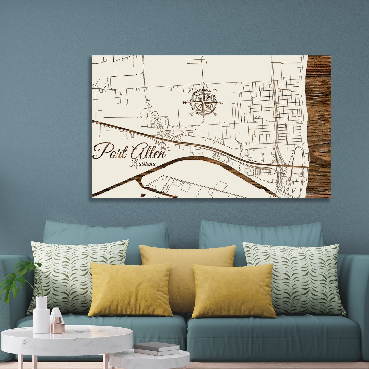 Port Allen, Louisiana Street Map