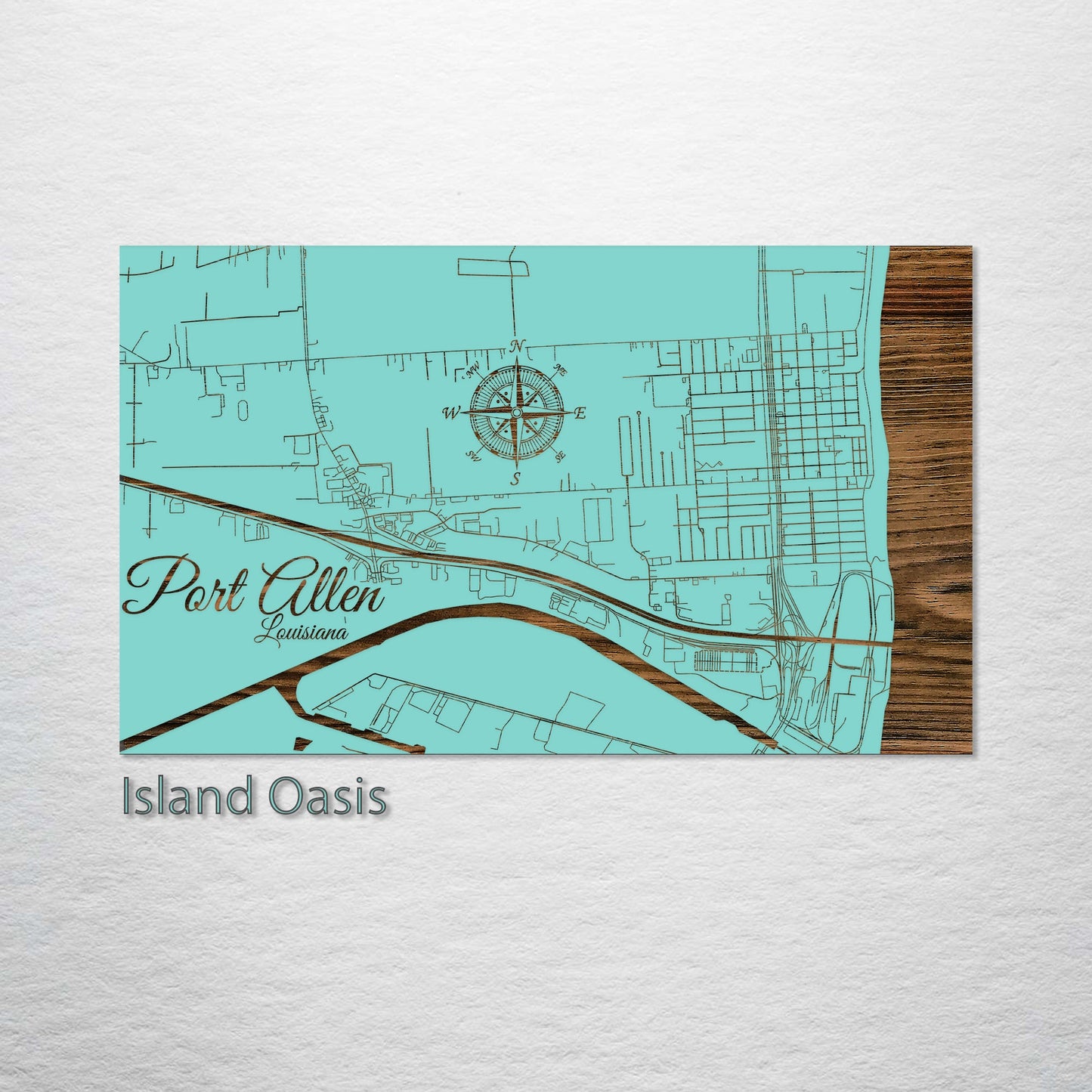 Port Allen, Louisiana Street Map