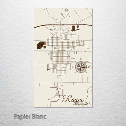 Rayne, Louisiana Street Map