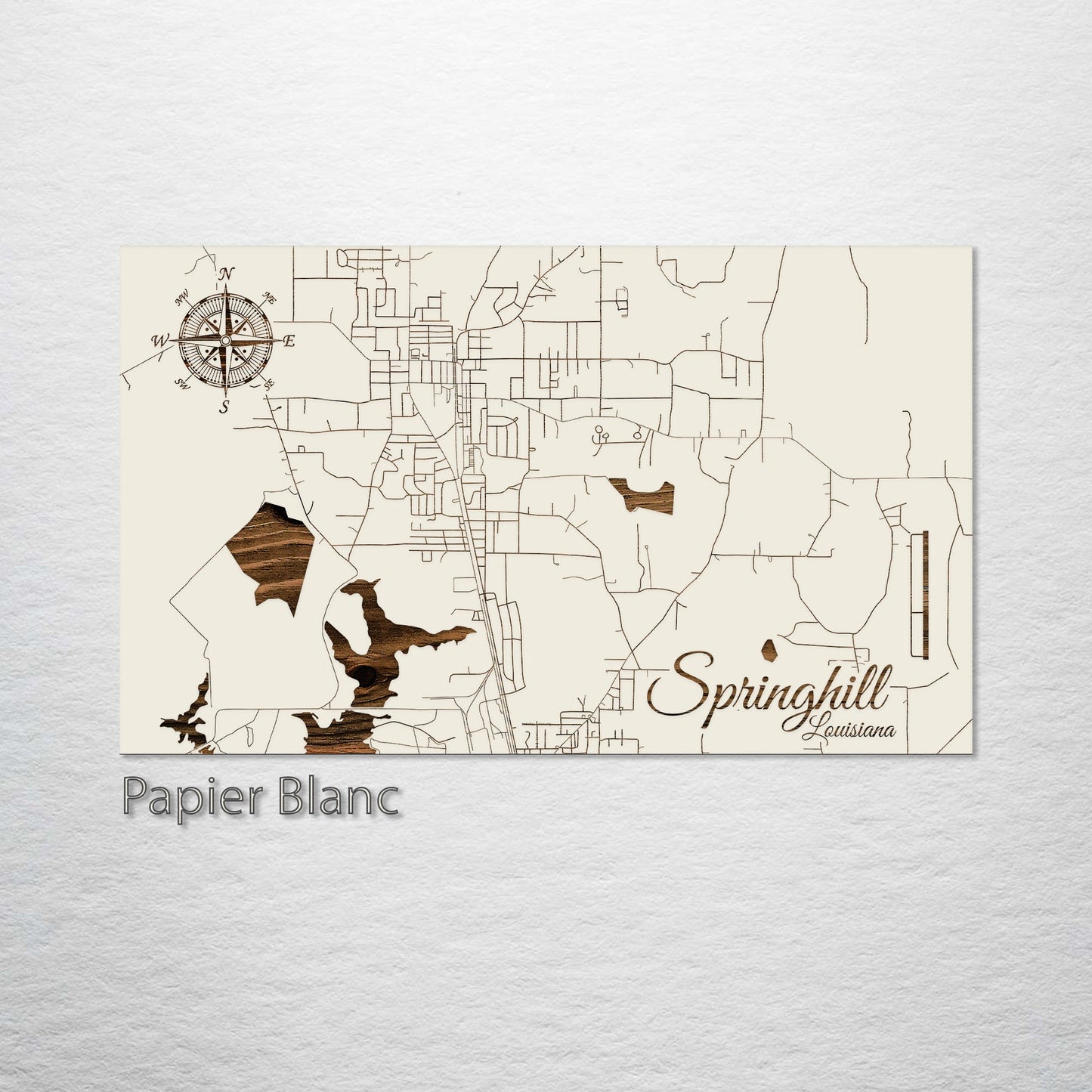 Springhill, Louisiana Street Map