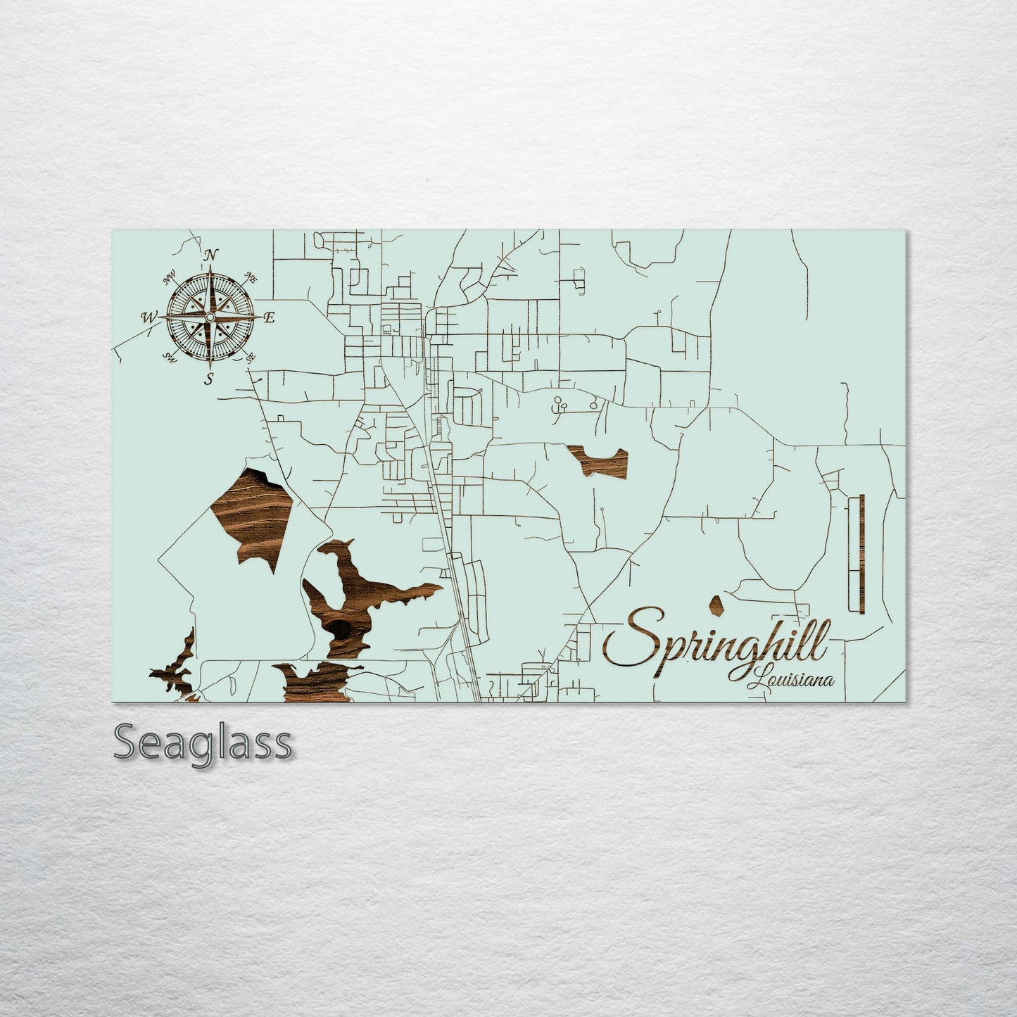 Springhill, Louisiana Street Map
