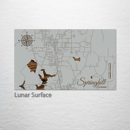 Springhill, Louisiana Street Map