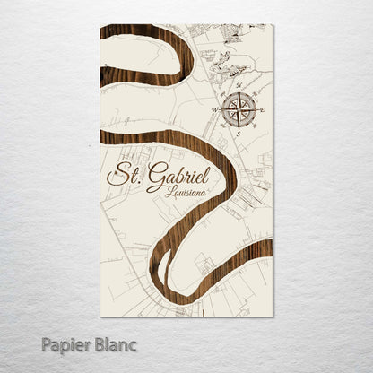 St. Gabriel, Louisiana Street Map