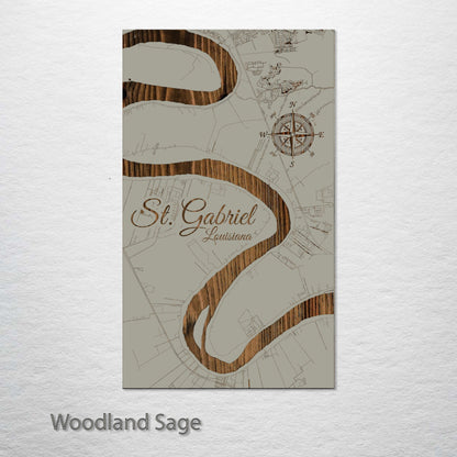 St. Gabriel, Louisiana Street Map