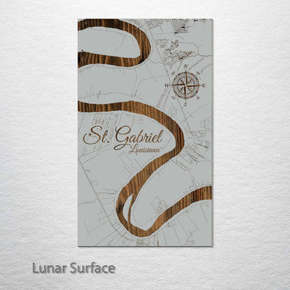 St. Gabriel, Louisiana Street Map