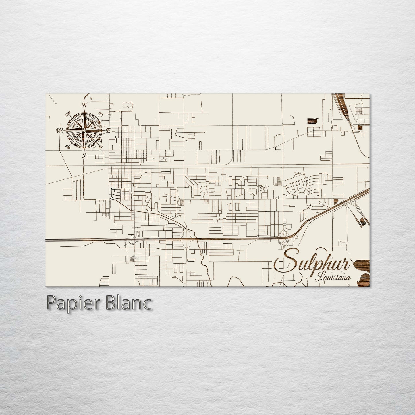 Sulphur, Louisiana Street Map