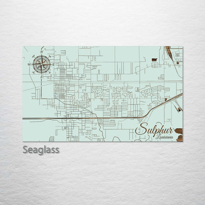 Sulphur, Louisiana Street Map