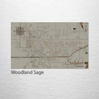 Sulphur, Louisiana Street Map