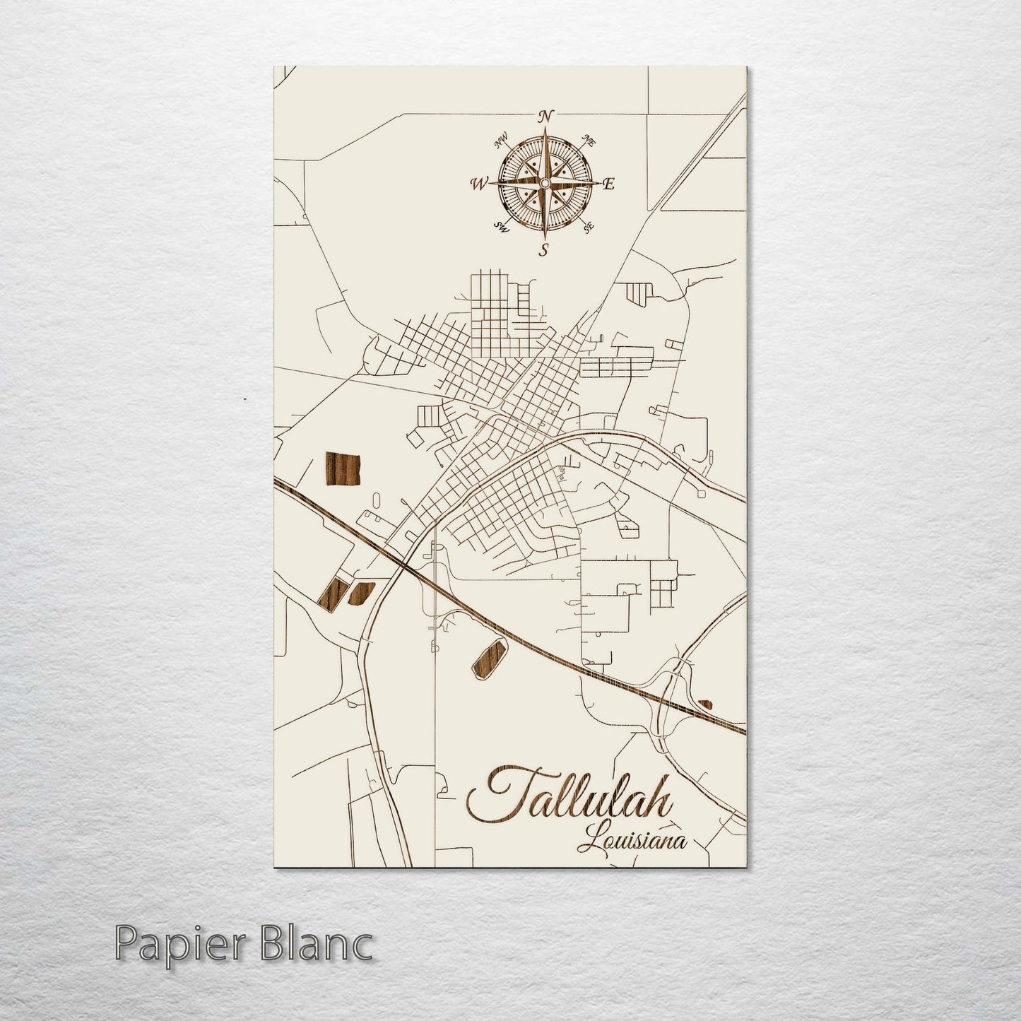 Tallulah, Louisiana Street Map