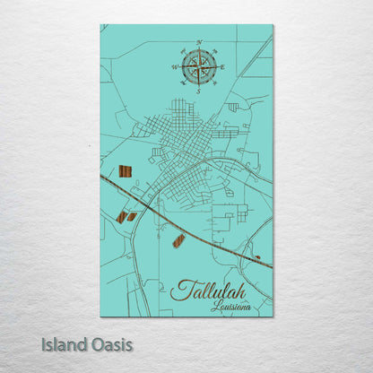 Tallulah, Louisiana Street Map