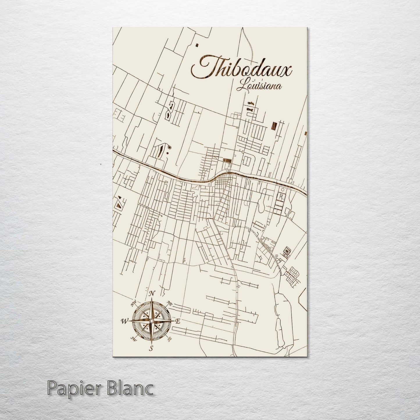 Thibodaux, Louisiana Street Map