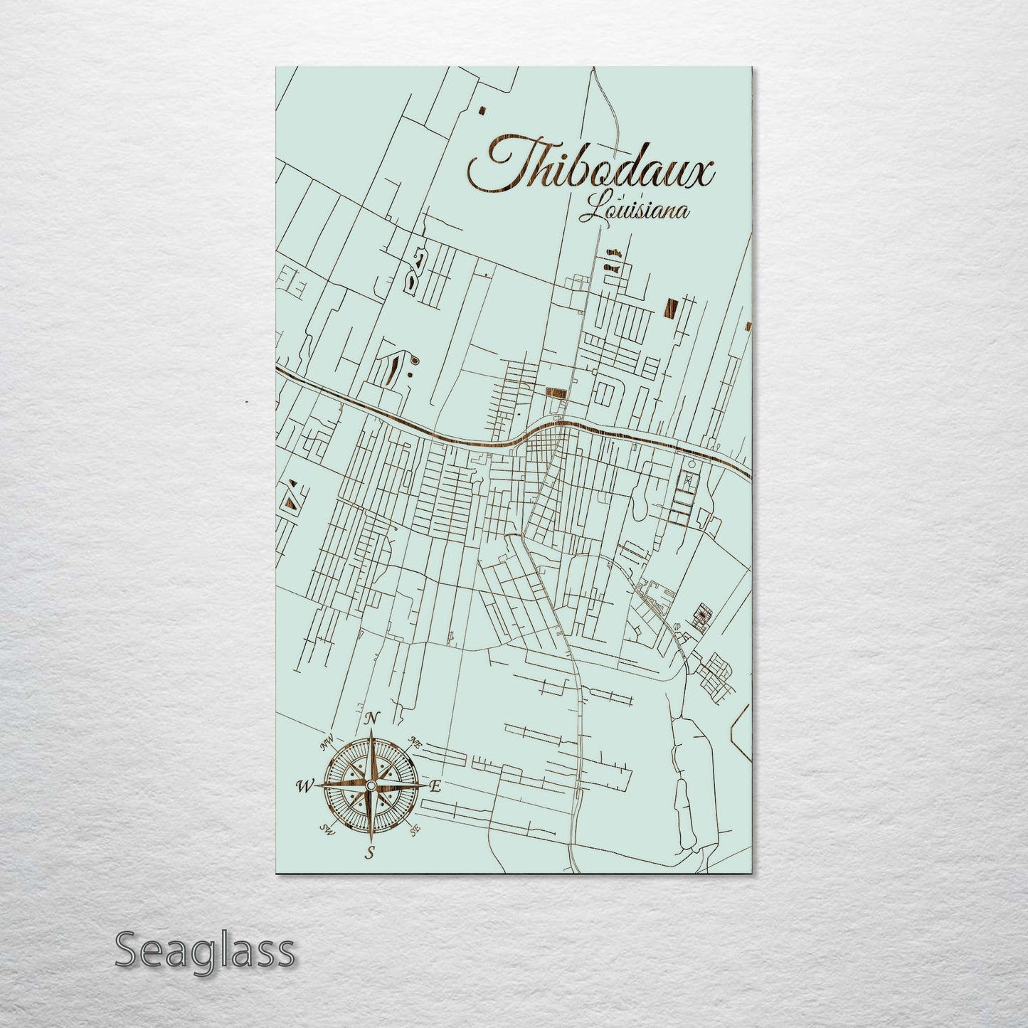 Thibodaux, Louisiana Street Map