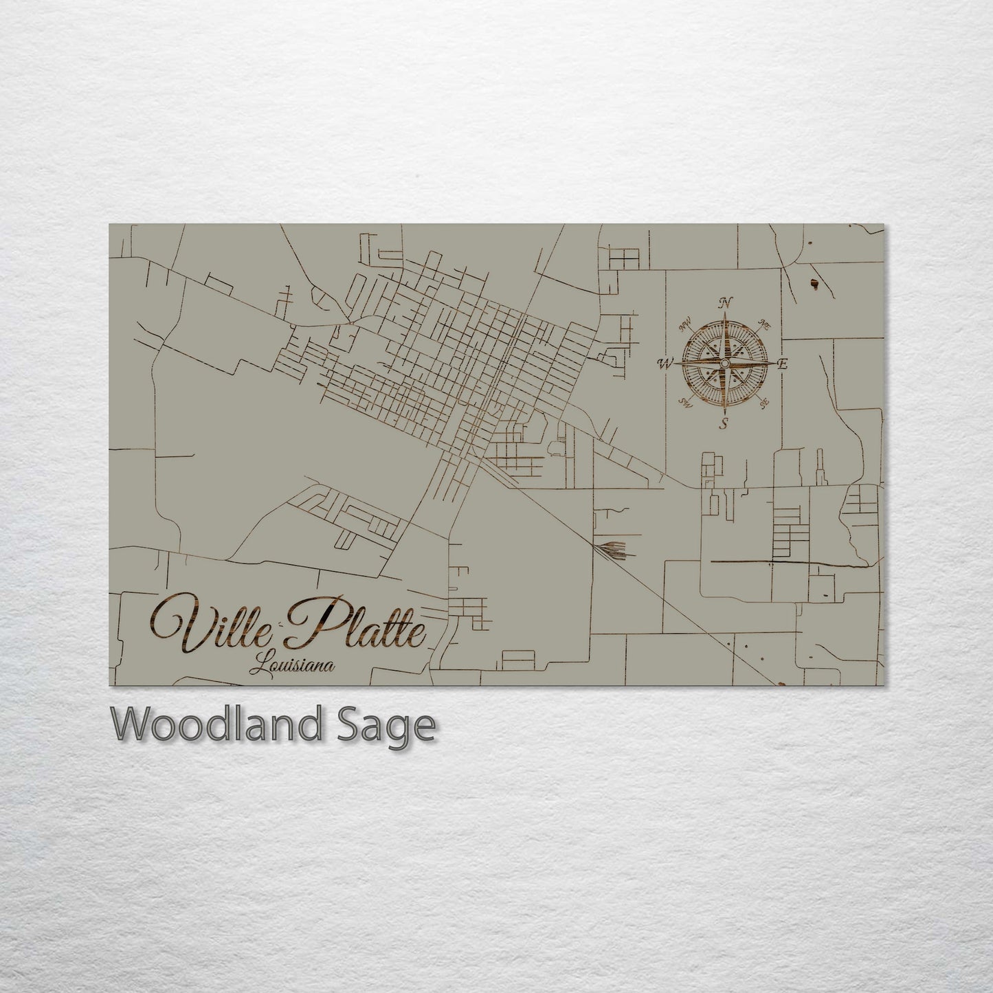 Ville Platte, Louisiana Street Map