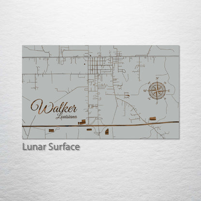 Walker, Louisiana Street Map