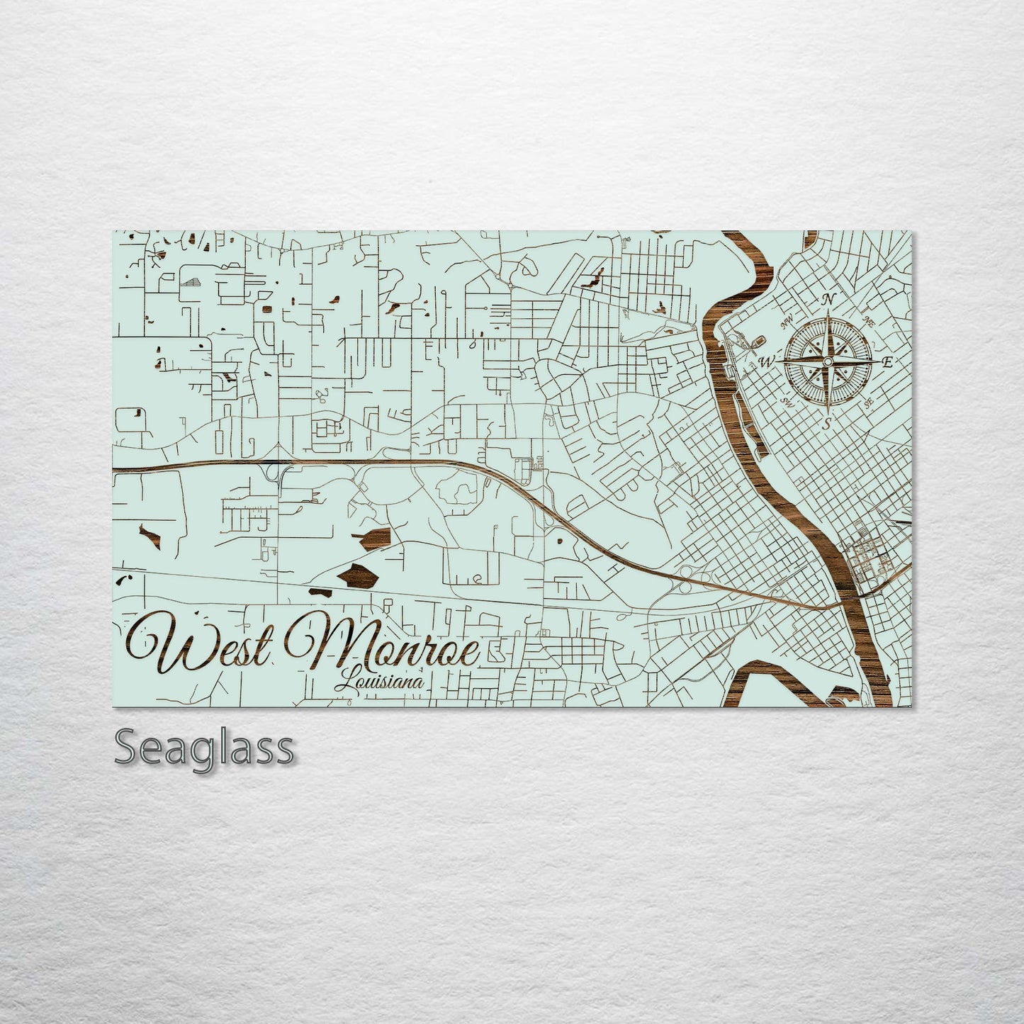 West Monroe, Louisiana Street Map