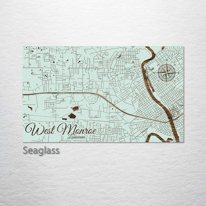 West Monroe, Louisiana Street Map