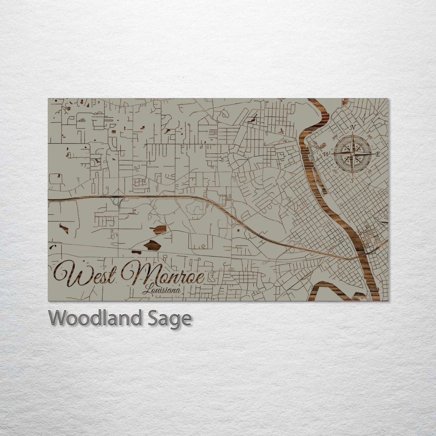 West Monroe, Louisiana Street Map