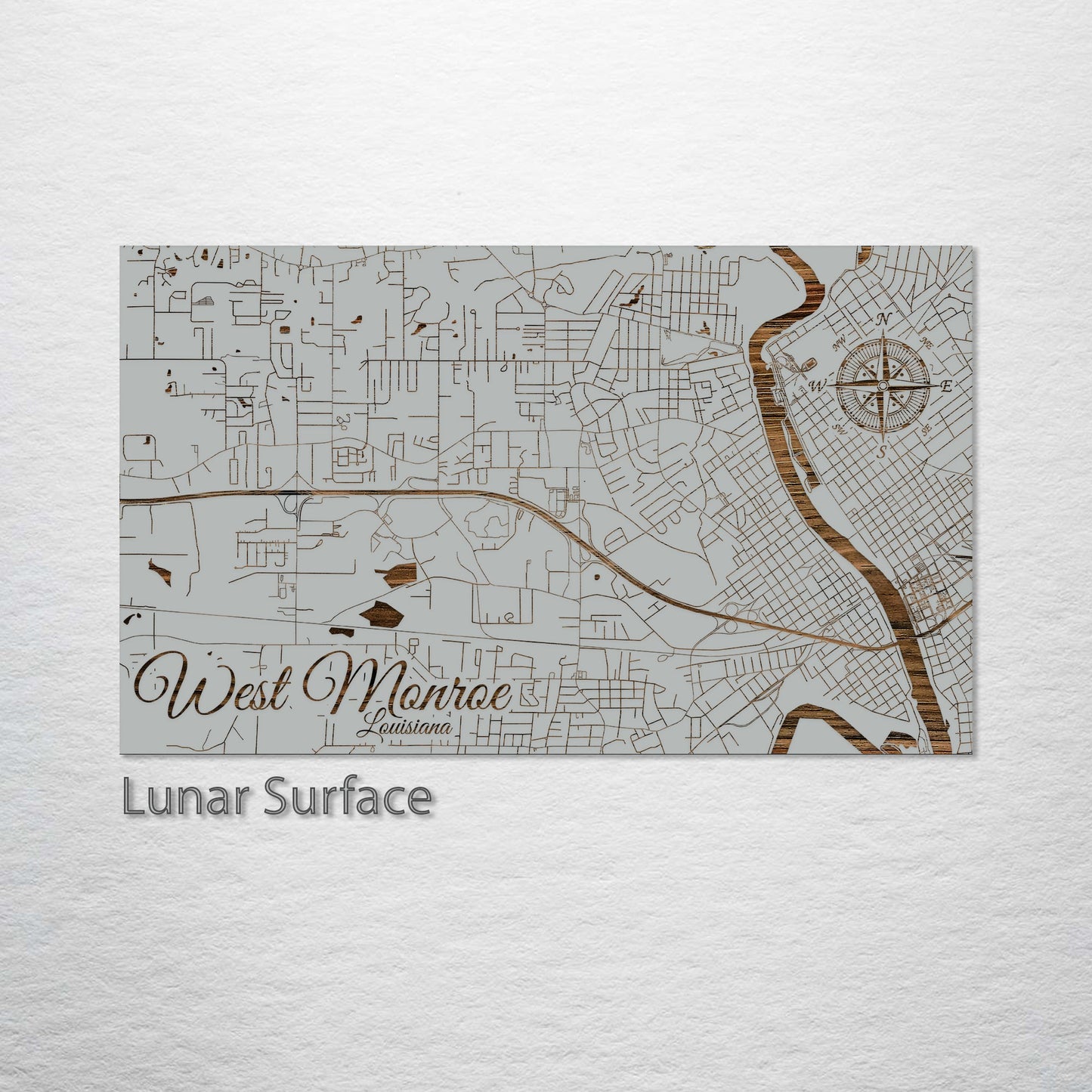 West Monroe, Louisiana Street Map