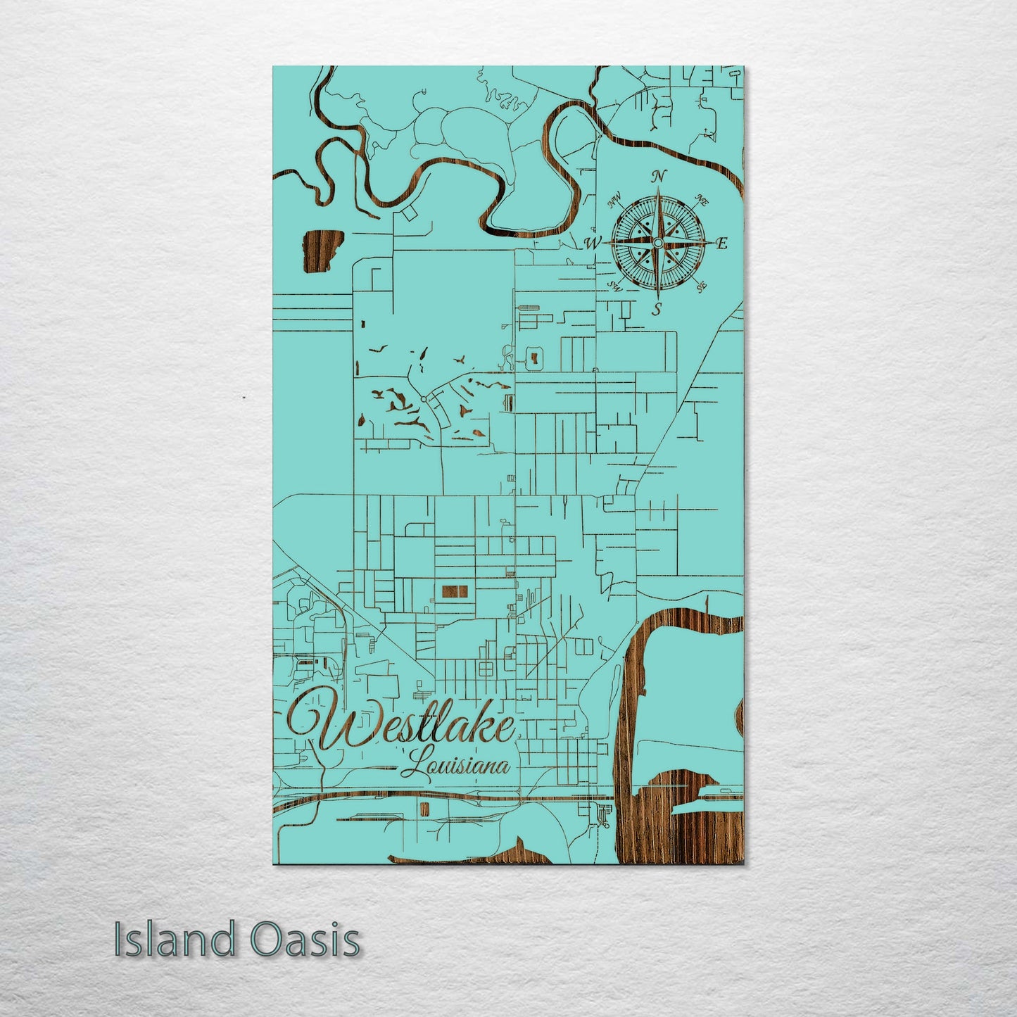 Westlake, Louisiana Street Map
