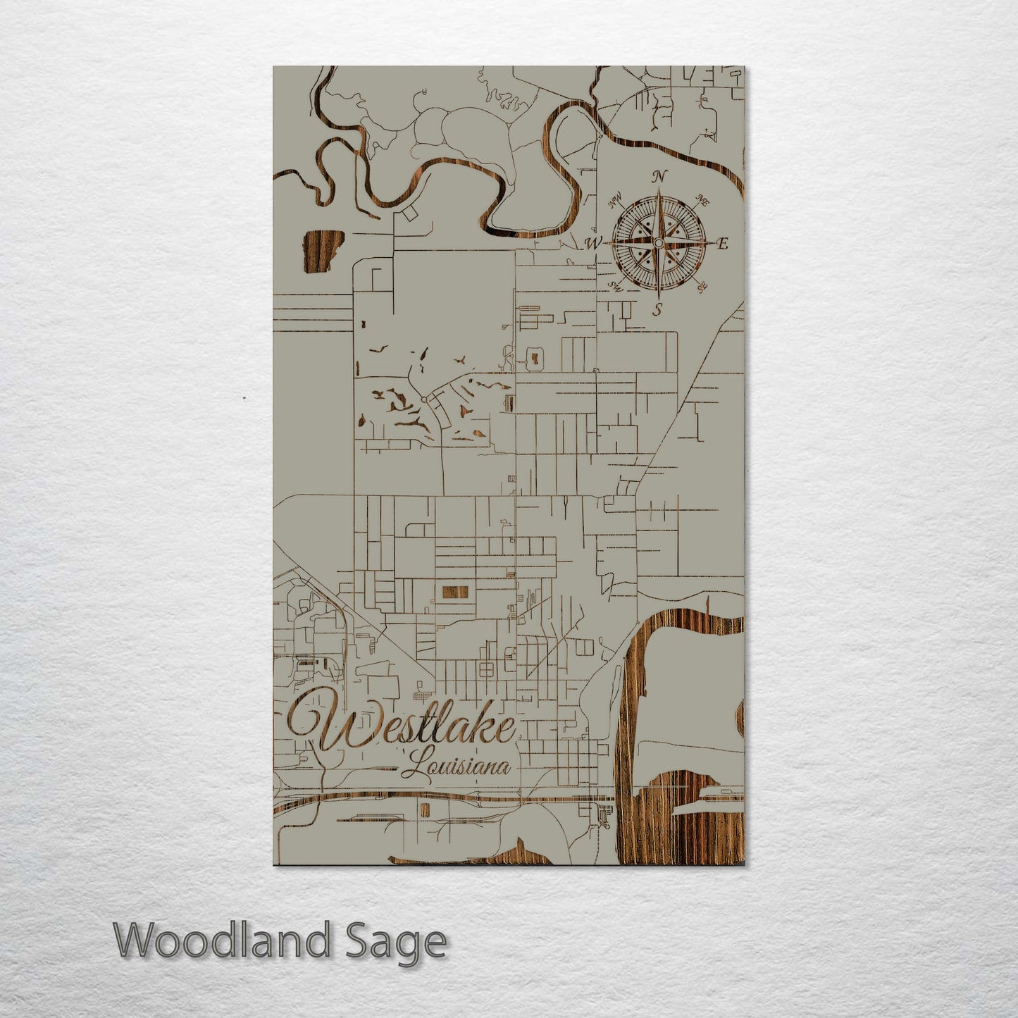 Westlake, Louisiana Street Map