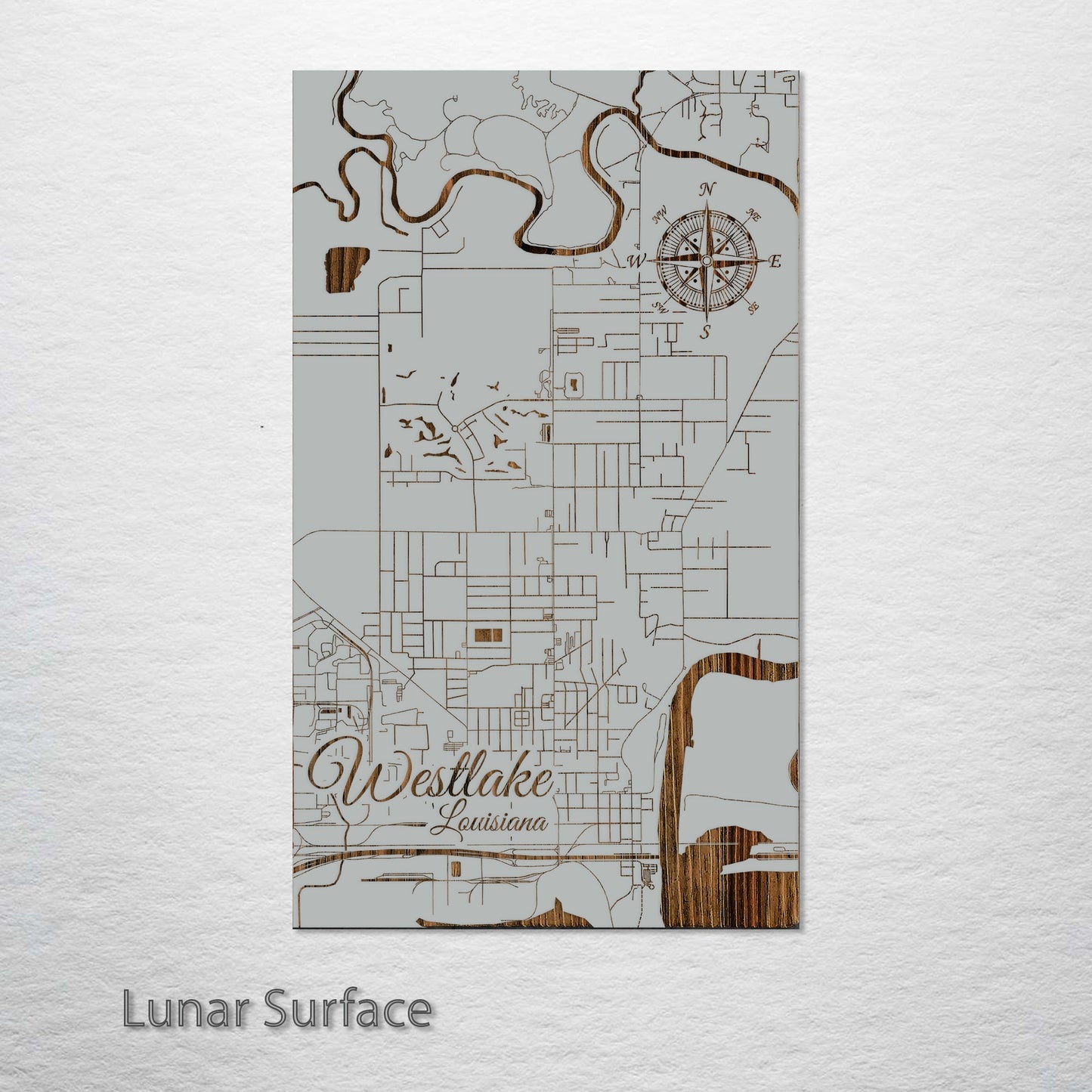 Westlake, Louisiana Street Map