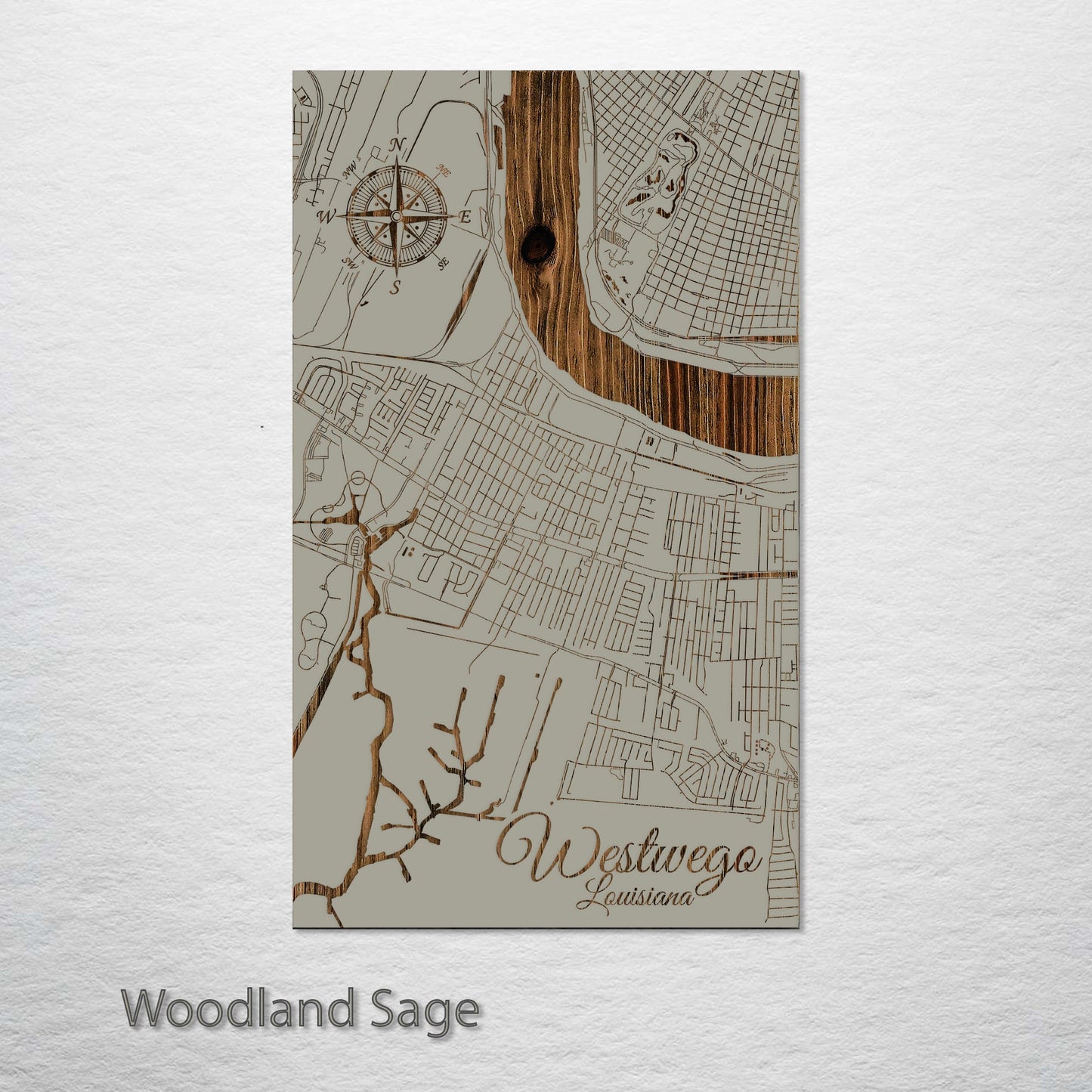 Westwego, Louisiana Street Map