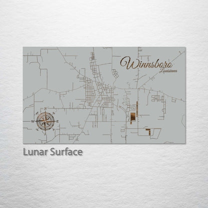 Winnsboro, Louisiana Street Map